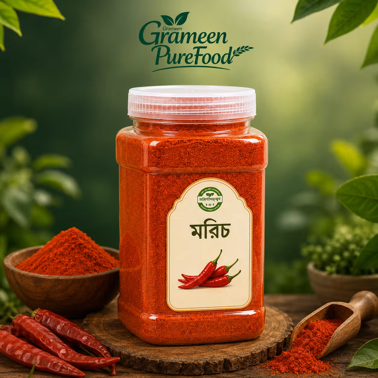 Spicy freshness in vibrant detail